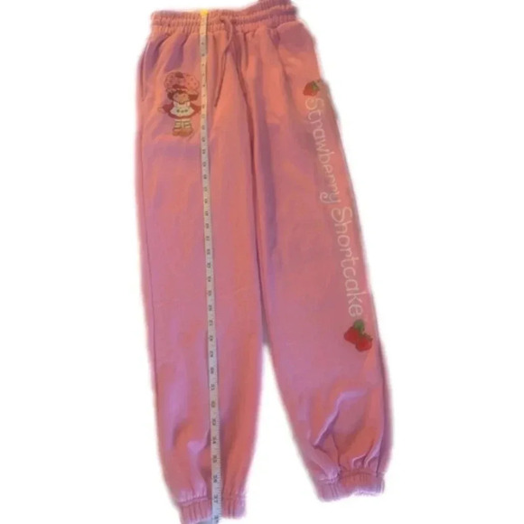 STRAWBERRY Shortcake Sweatpants  Color Pink Size XS - Picture 7 of 7